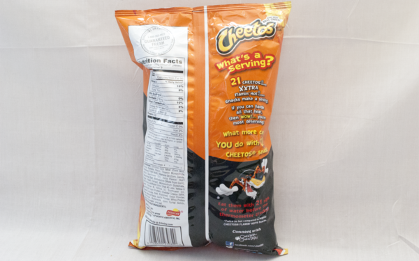 Cheetos bag