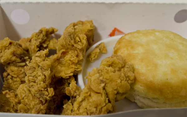 Chicken and biscuits