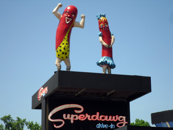 Hot dog mascots