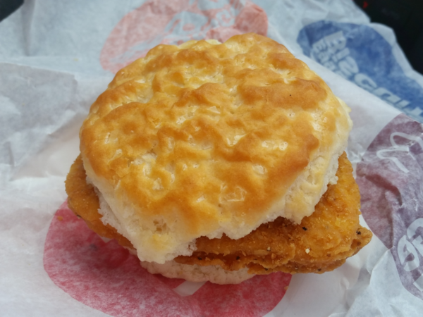 McChicken biscuit