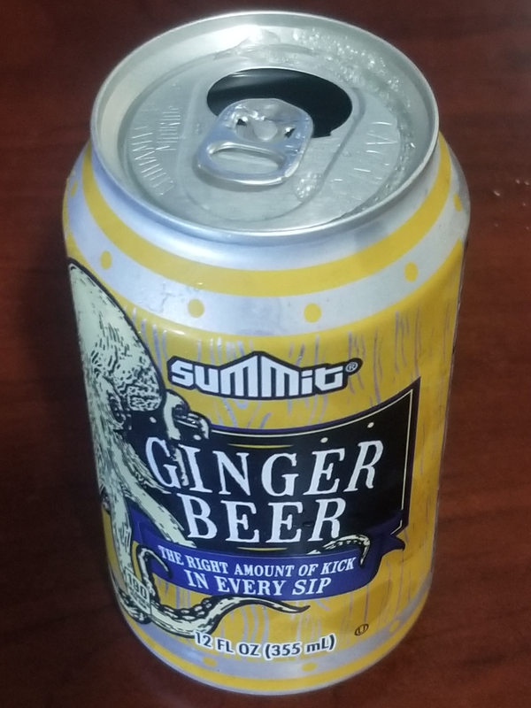 A can of ginger beer