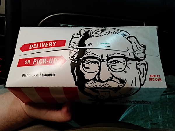 A KFC box