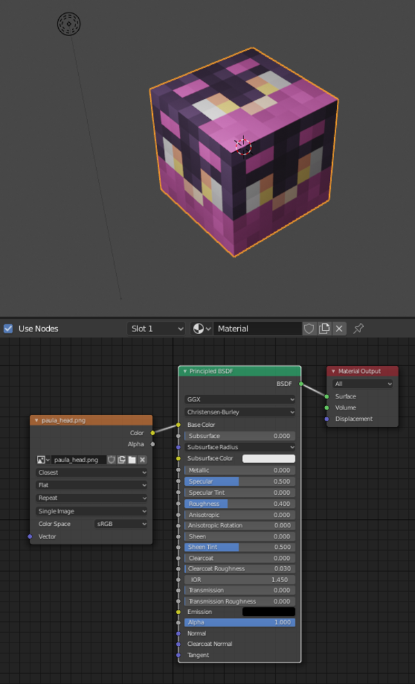 Shader editor, now with texture